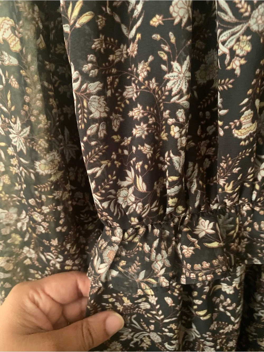Zara sheer floral